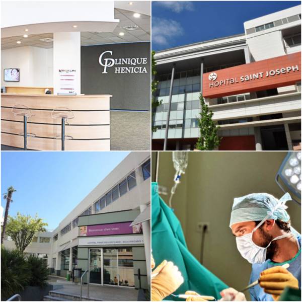 lieu d'intervention Dr PASCAL Sébastien, chirurgien esthétique Marseille