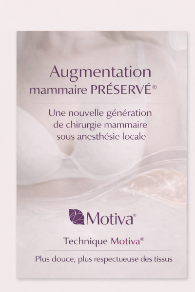Augmentation Mammaire par Technique PRESERVÉ MOTIVA® sous Anesthésie Locale à Marseille